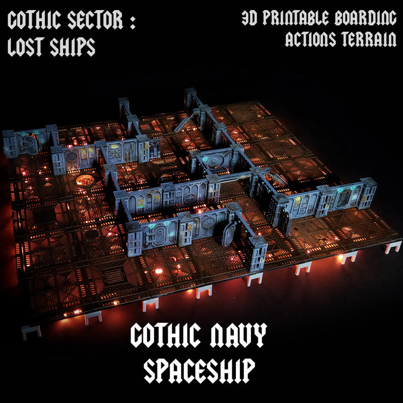 Gothic Navy | Gothic Sector Lost Ships Modular Terrain | Fabricator's Lair