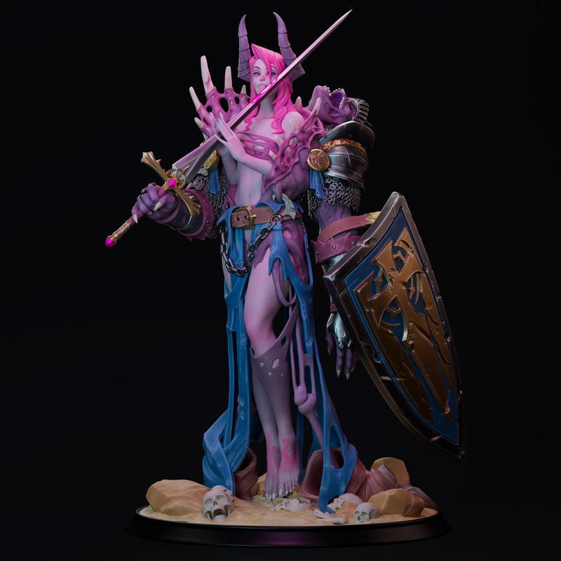 Necromancer Demon | Pin-Up Statue Fan Art Miniature Unpainted | Goyd Figures