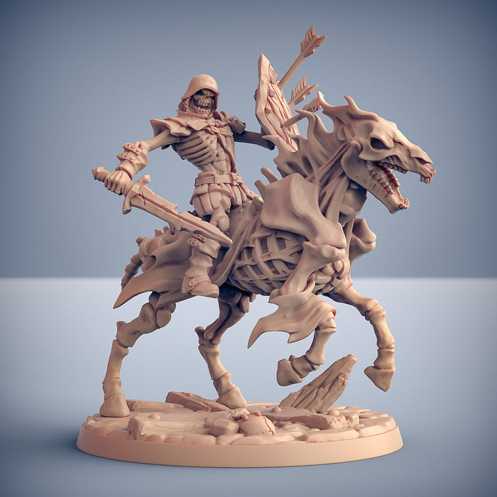 Nightmare Rider B | Oldburg Fallen Ones | Fantasy D&D Miniature | Artisan Guild