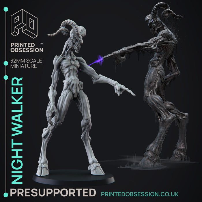 Night Walker | Monsters of the Multiverse | Fantasy Miniature | Printed Obsession