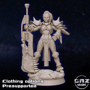 Hunter Oda | Fantasy Pin-Up Miniature | Gaz Minis TabletopXtra (2)
