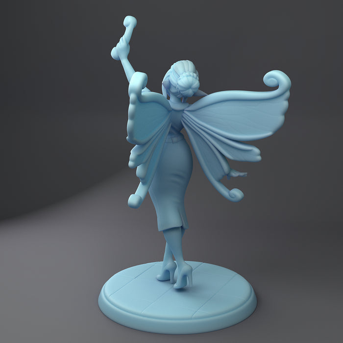 Pixie Fairy Secretary | Fantasy Office | Twin Goddess Miniatures