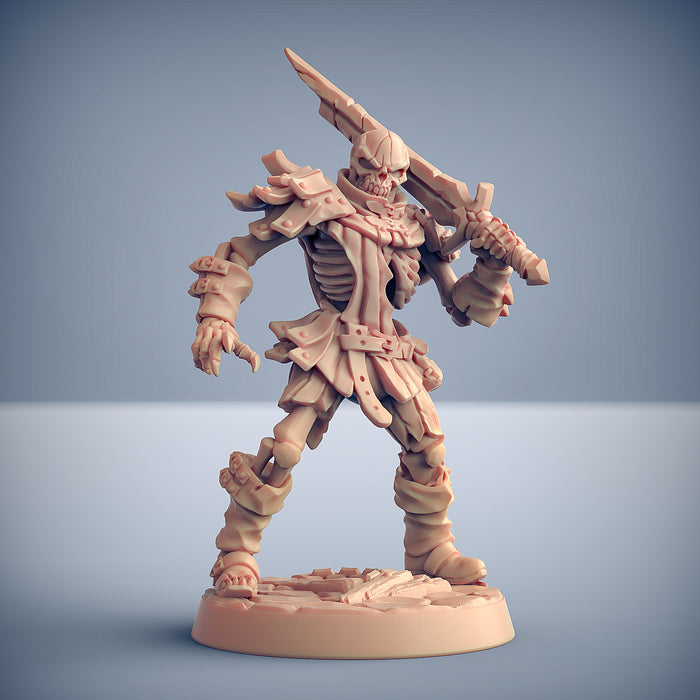 Skeleton Fighter Miniatures | Oldburg Fallen Ones | Fantasy D&D Miniature | Artisan Guild