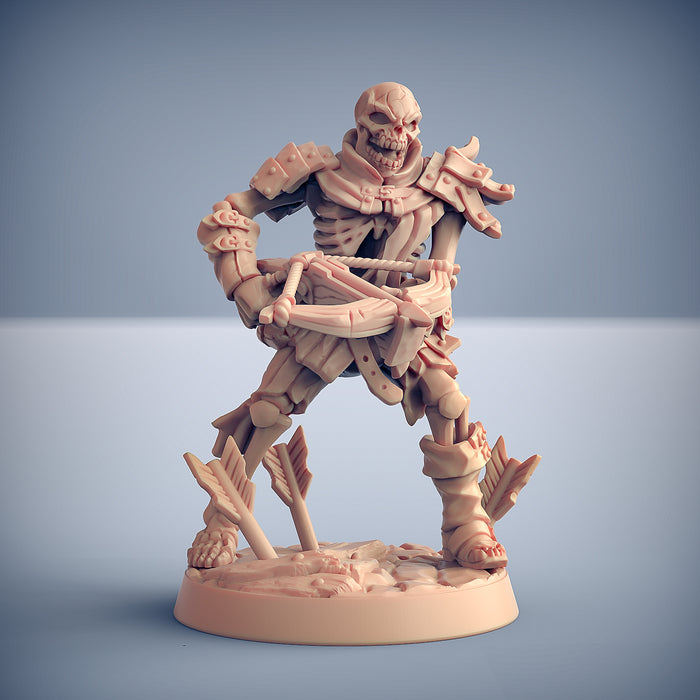 Skeleton Fighter Miniatures | Oldburg Fallen Ones | Fantasy D&D Miniature | Artisan Guild