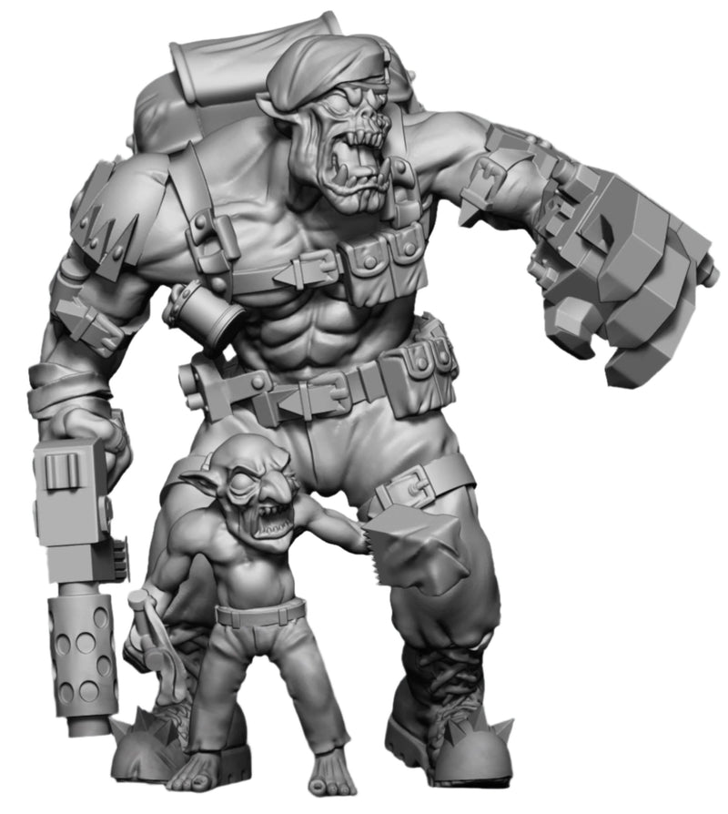 Orc Blitz Kommandos Miniatures | Ghamak