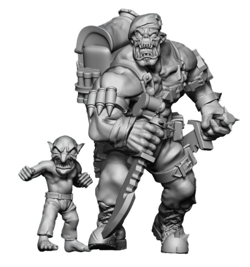Orc Blitz Kommandos Miniatures | Ghamak
