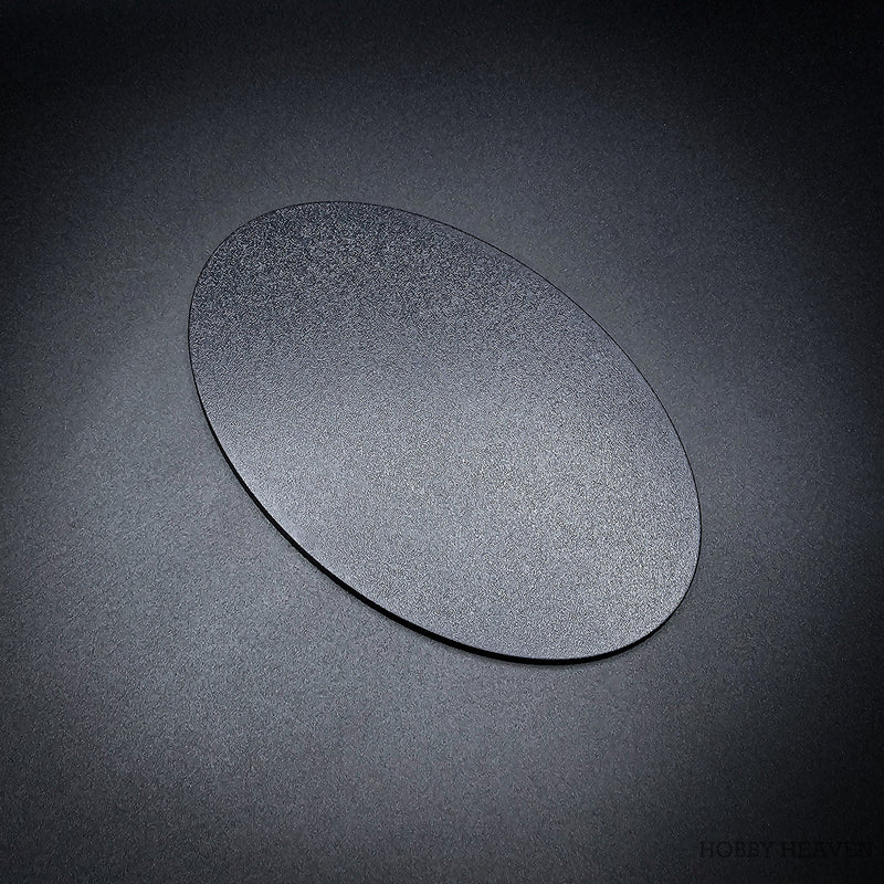 170x105mm Oval Plain Plastic Bases