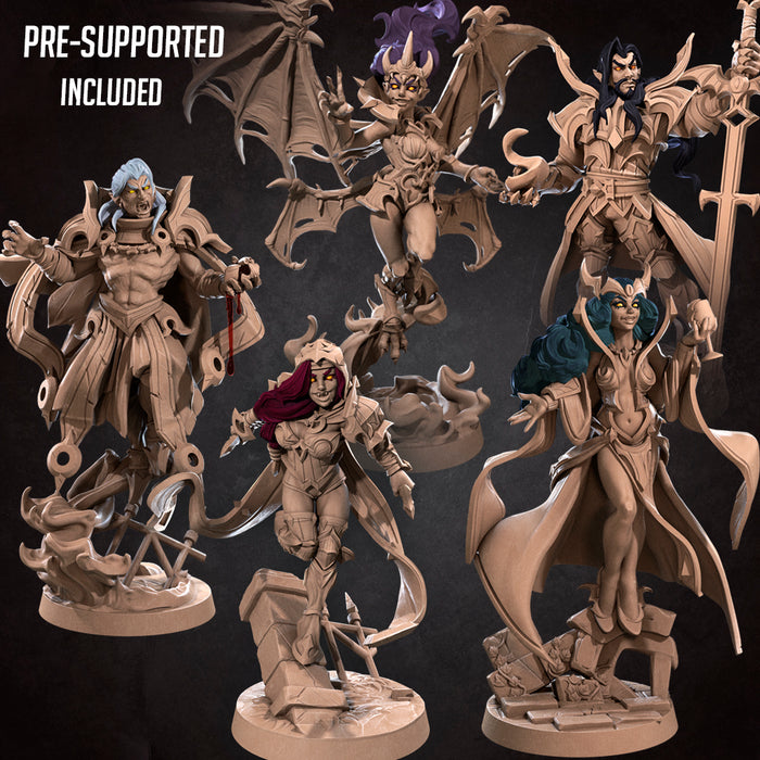 Vampire Clan Miniatures | Fantasy Miniature | Bite the Bullet