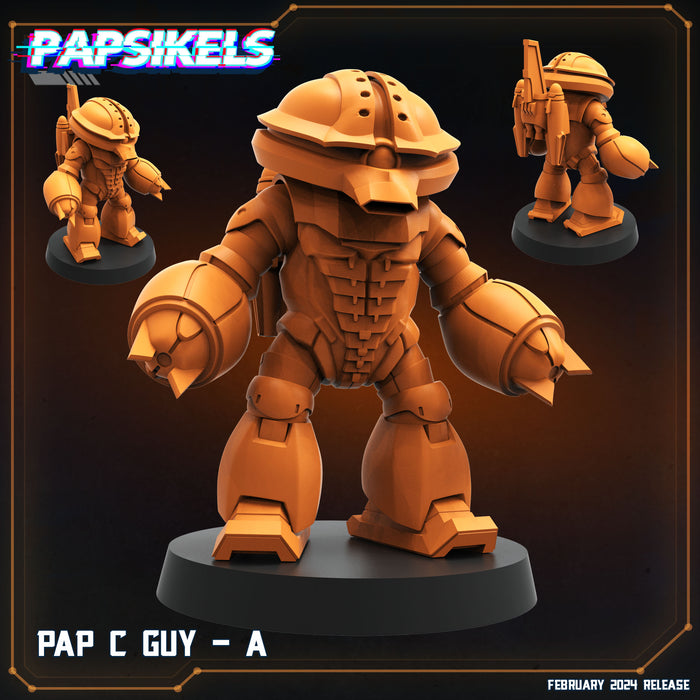 Pap C Guy A | Specials | Sci-Fi Miniature | Papsikels