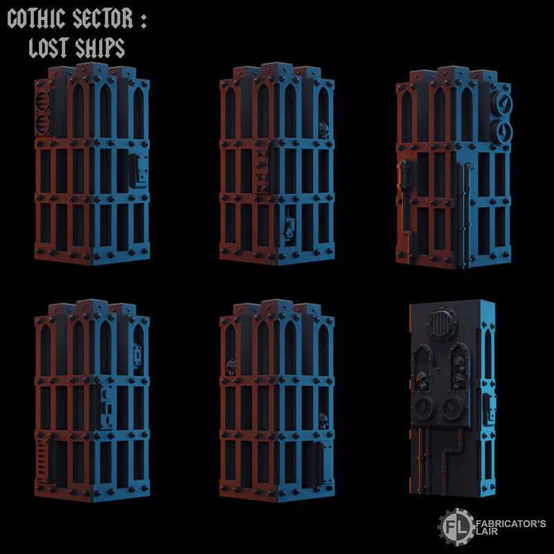 Gothic Navy | Gothic Sector Lost Ships Modular Terrain | Fabricator's Lair