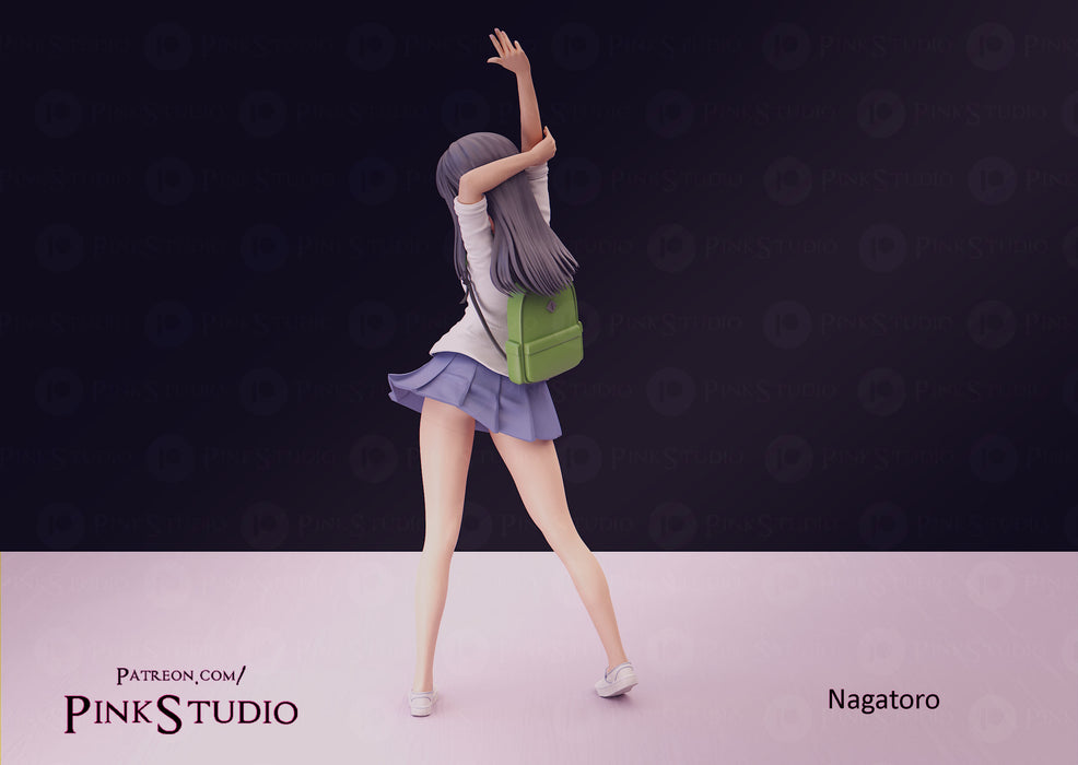 Nagatoro (Statue) | Pin-Up Fan Art | Pink Studio
