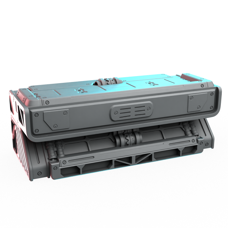 Platform Riser | Terrain | Sci-Fi Miniature | C27 Studio