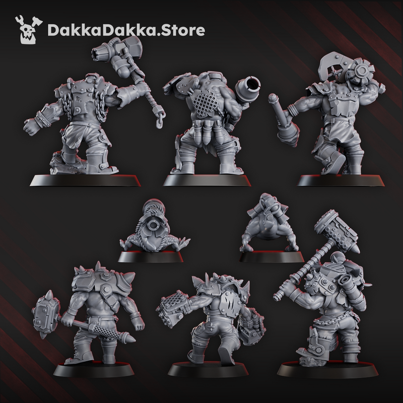 Head Crackaz Mob Miniatures | Grimdark Miniature | DakkaDakka