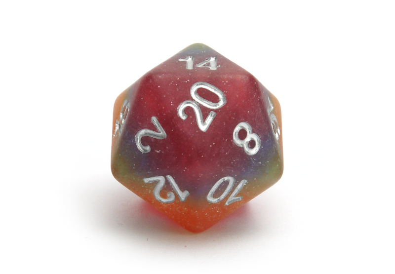 Pride Dice | Matte Rainbow Flag
