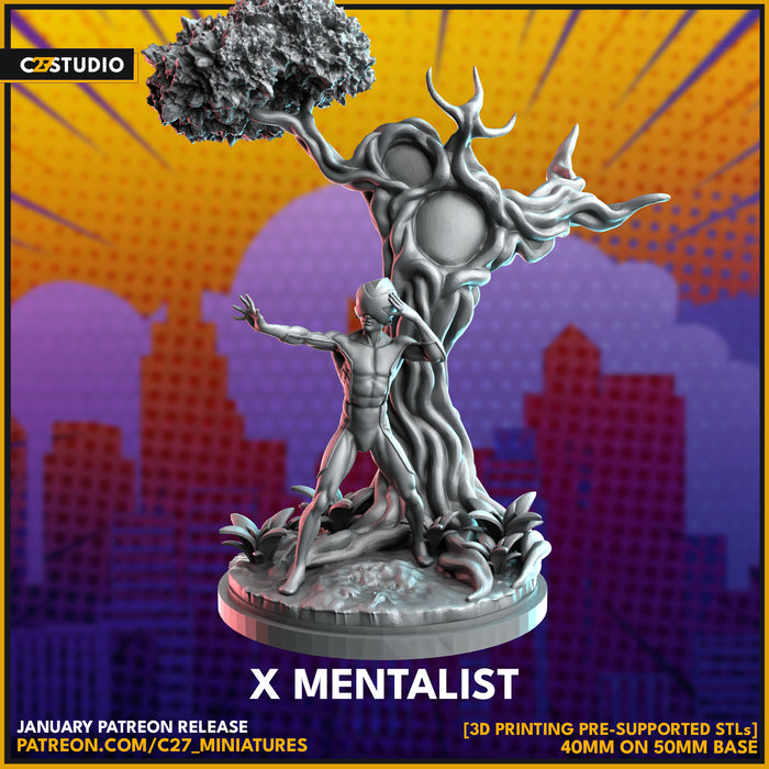 X Mentalist | Heroes | Sci-Fi Miniature | C27 Studio