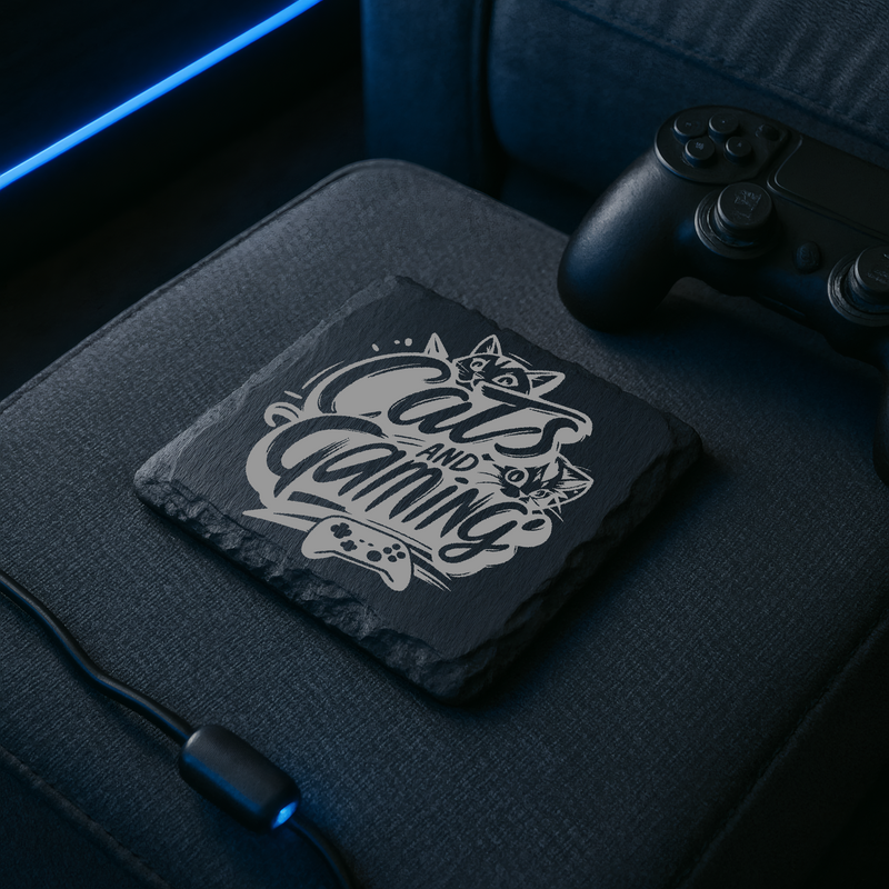 Gift Coaster Gamer Quote Themed Dad Birthday Wedding Gift Box