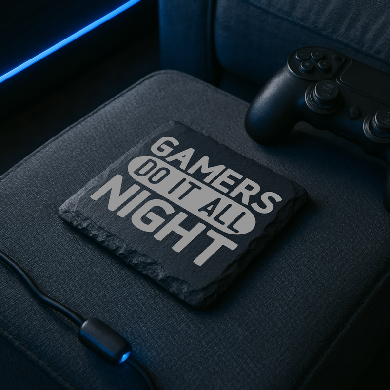 Gift Coaster Gamer Quote Themed Dad Birthday Wedding Gift Box