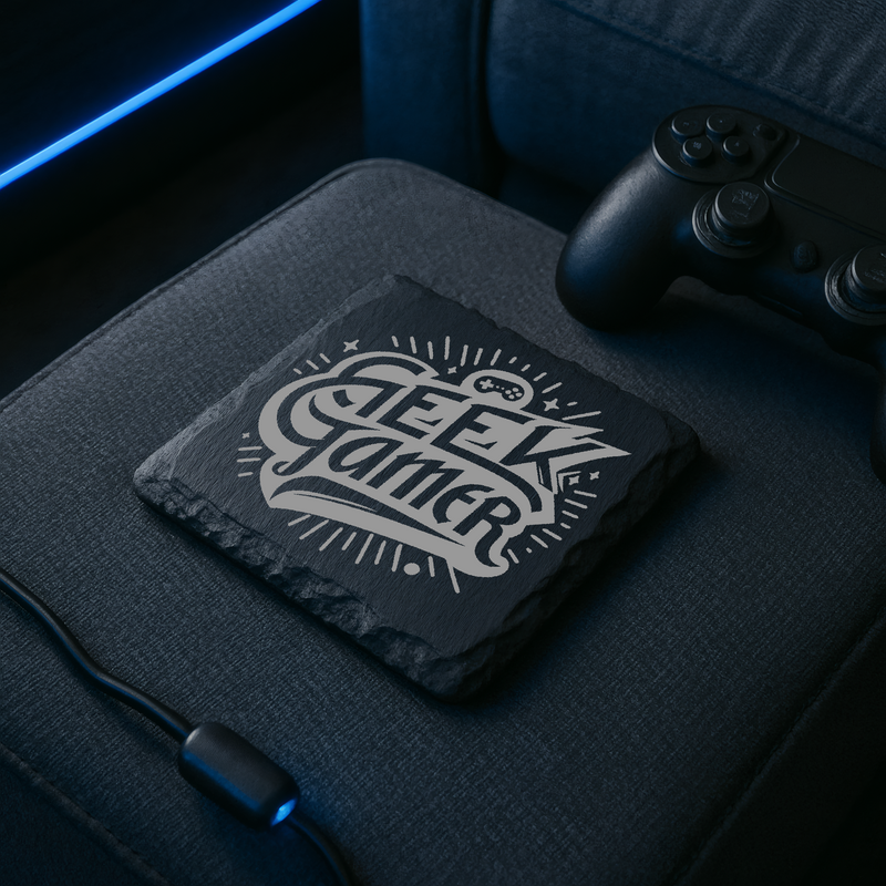 Gift Coaster Gamer Quote Themed Dad Birthday Wedding Gift Box