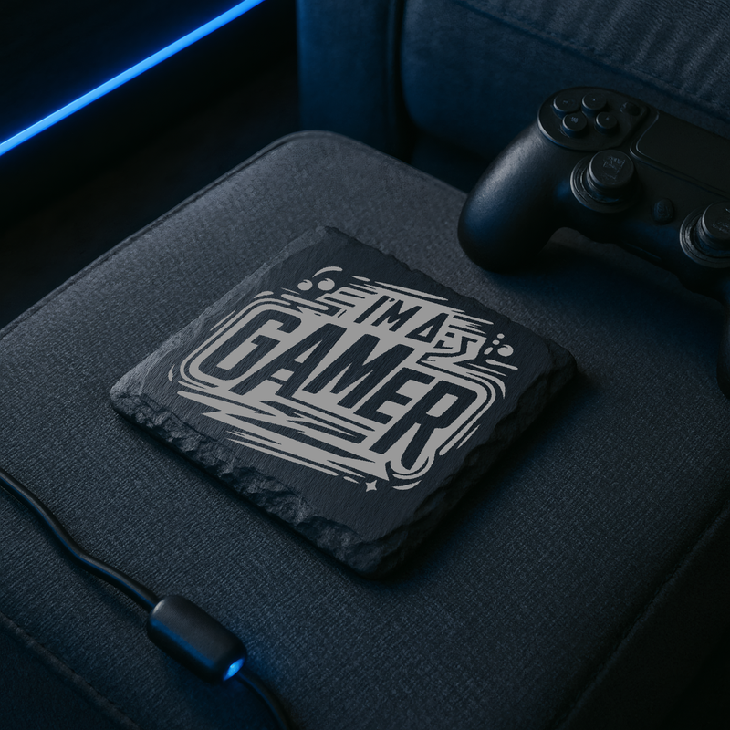 Gift Coaster Gamer Quote Themed Dad Birthday Wedding Gift Box