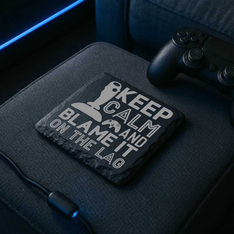 Gift Coaster Gamer Quote Themed Dad Birthday Wedding Gift Box