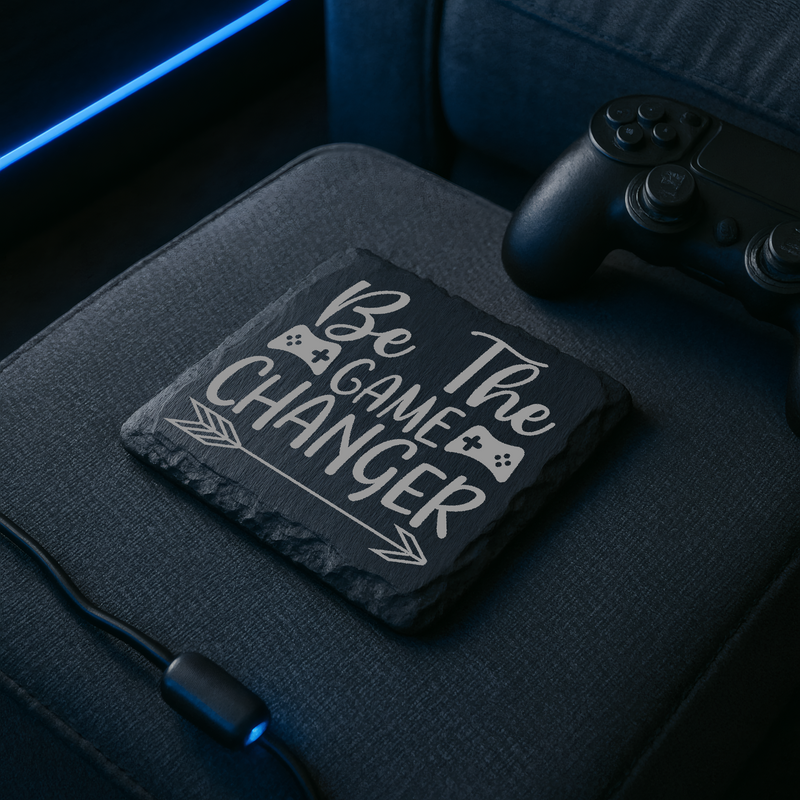 Gift Coaster Gamer Quote Themed Dad Birthday Wedding Gift Box