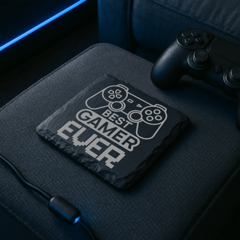 Gift Coaster Gamer Quote Themed Dad Birthday Wedding Gift Box