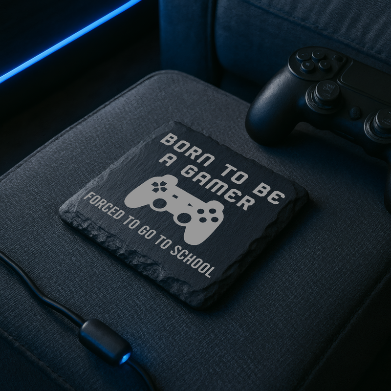 Gift Coaster Gamer Quote Themed Dad Birthday Wedding Gift Box