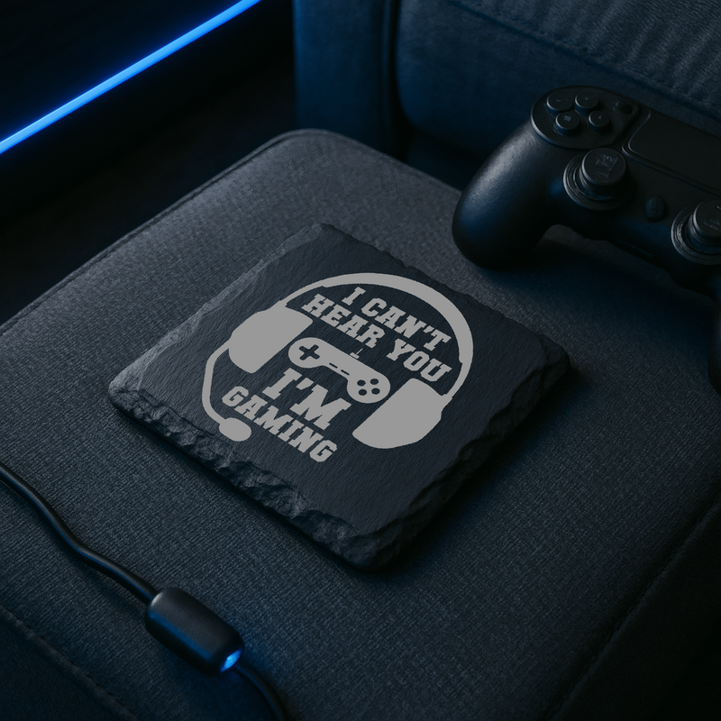 Gift Coaster Gamer Quote Themed Dad Birthday Wedding Gift Box