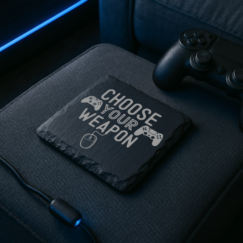 Gift Coaster Gamer Quote Themed Dad Birthday Wedding Gift Box