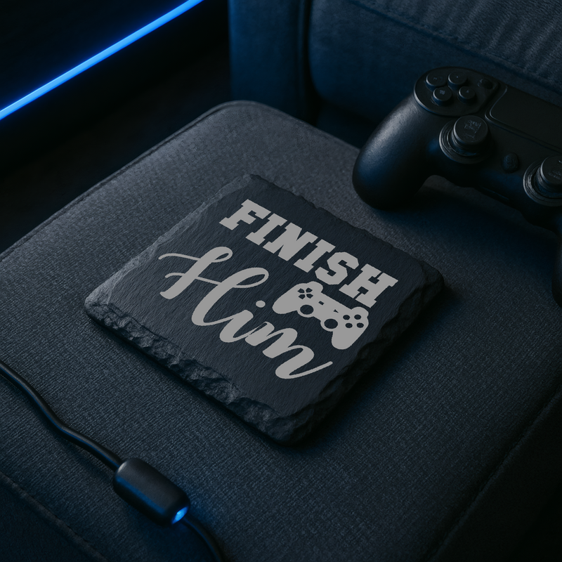 Gift Coaster Gamer Quote Themed Dad Birthday Wedding Gift Box