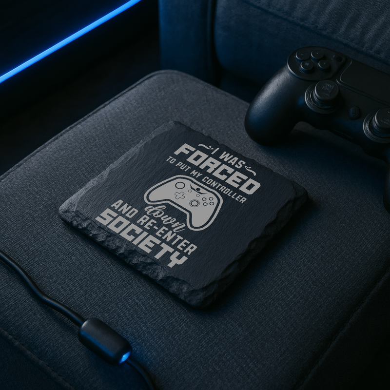 Gift Coaster Gamer Quote Themed Dad Birthday Wedding Gift Box