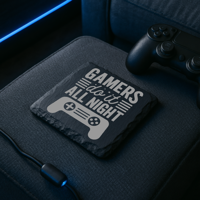 Gift Coaster Gamer Quote Themed Dad Birthday Wedding Gift Box