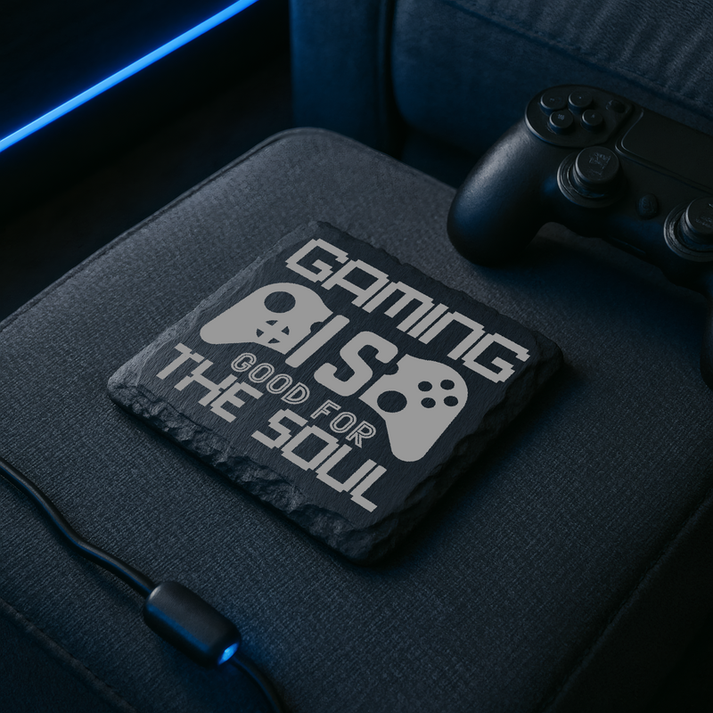 Gift Coaster Gamer Quote Themed Dad Birthday Wedding Gift Box