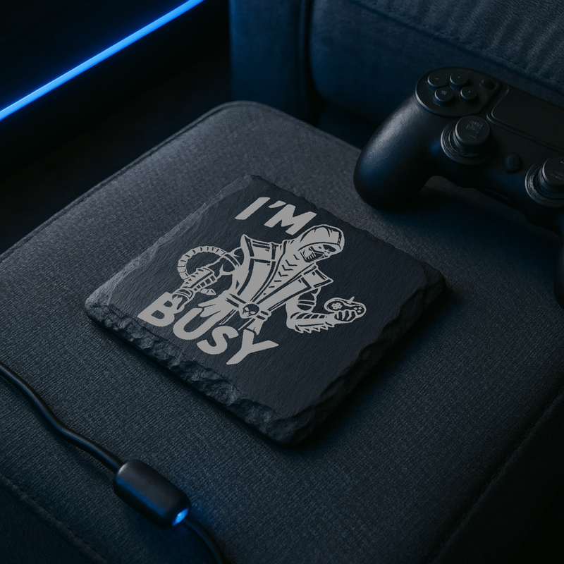 Gift Coaster Gamer Quote Themed Dad Birthday Wedding Gift Box