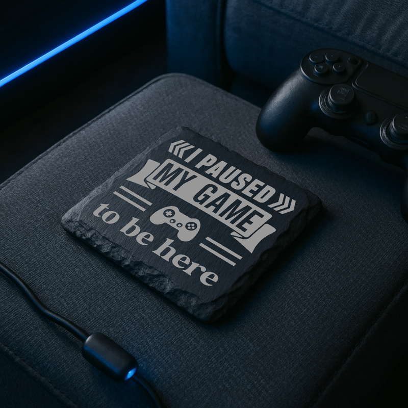 Gift Coaster Gamer Quote Themed Dad Birthday Wedding Gift Box