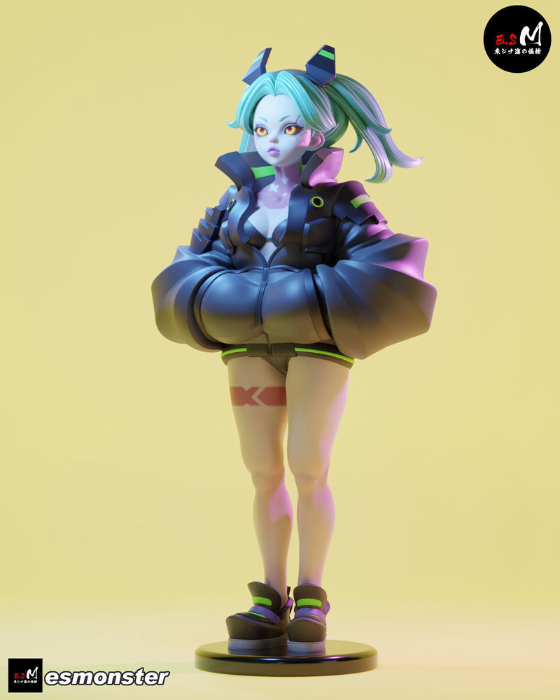 Bekki (Jacket) | Pin-Up Statue Fan Art Miniature Unpainted | E.S Monster