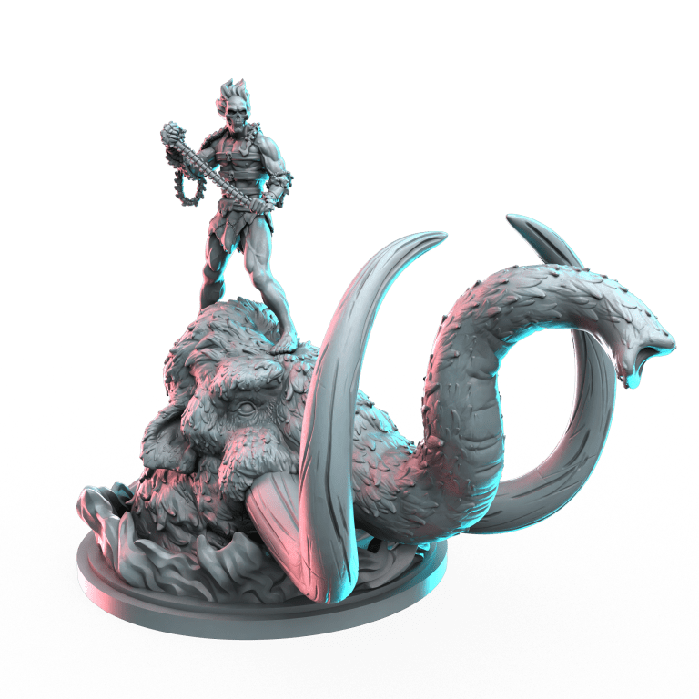 Prehistoric Penance | Heroes | Sci-Fi Miniature | C27 Studio