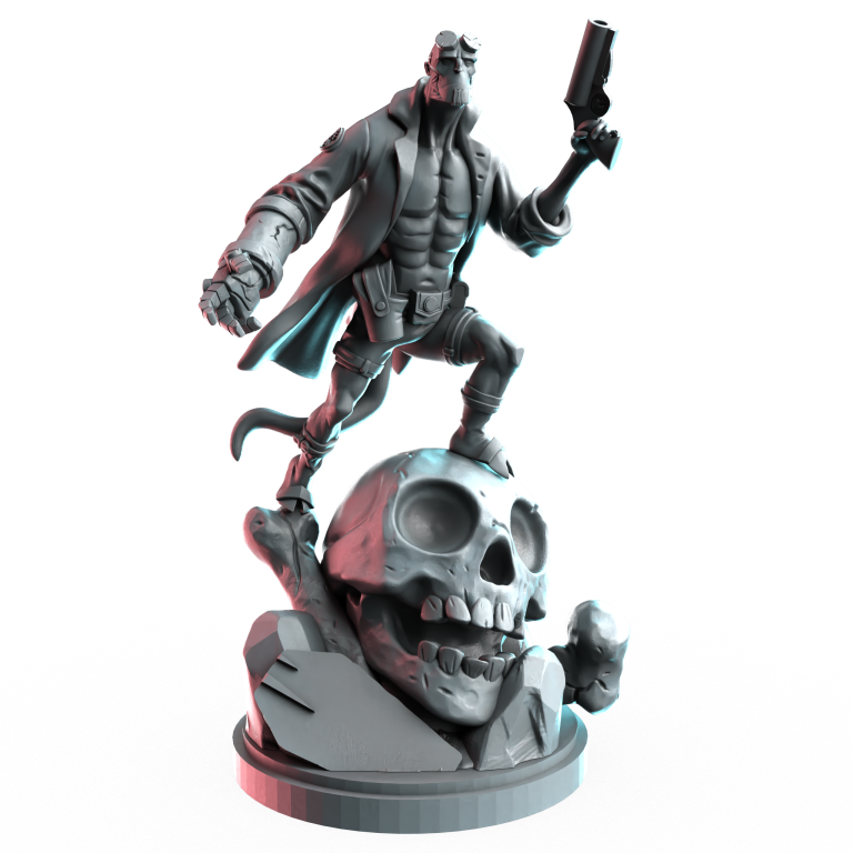 Big Red | Heroes | Sci-Fi Miniature | C27 Studio