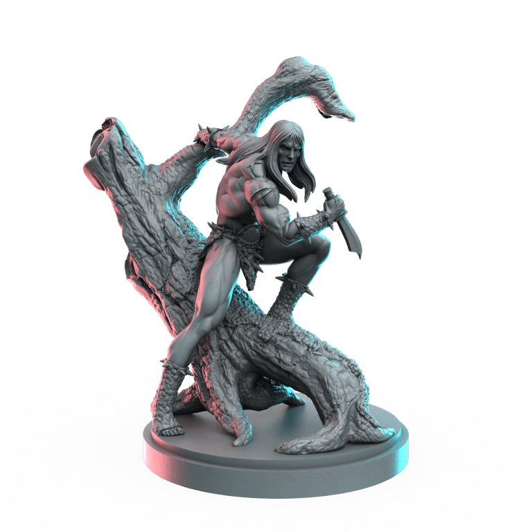 Dinosaur Dundee | Heroes | Sci-Fi Miniature | C27 Studio