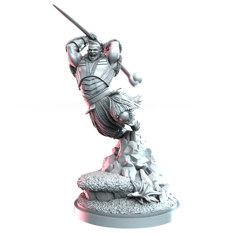 M’Frontu | Heroes | Sci-Fi Miniature | C27 Studio