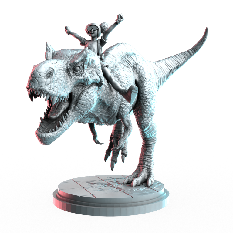 Specs & The Rex | Heroes | Sci-Fi Miniature | C27 Studio