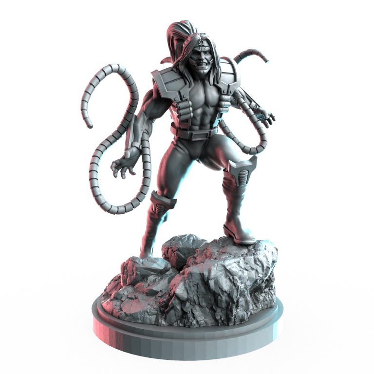 Carbonated Octopus | Heroes | Sci-Fi Miniature | C27 Studio