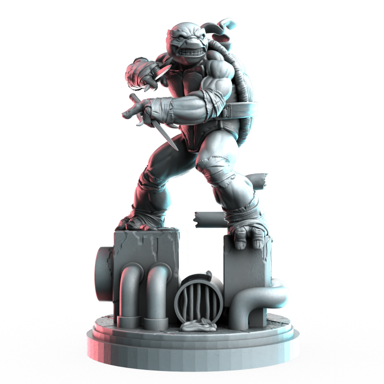 Grumpy Turtle | Heroes | Sci-Fi Miniature | C27 Studio