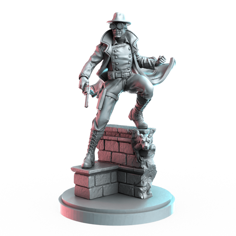 Arachnoir | Heroes | Sci-Fi Miniature | C27 Studio