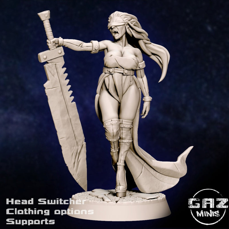 The Repented | Fantasy Pin-Up Miniature | Gaz Minis TabletopXtra (2)