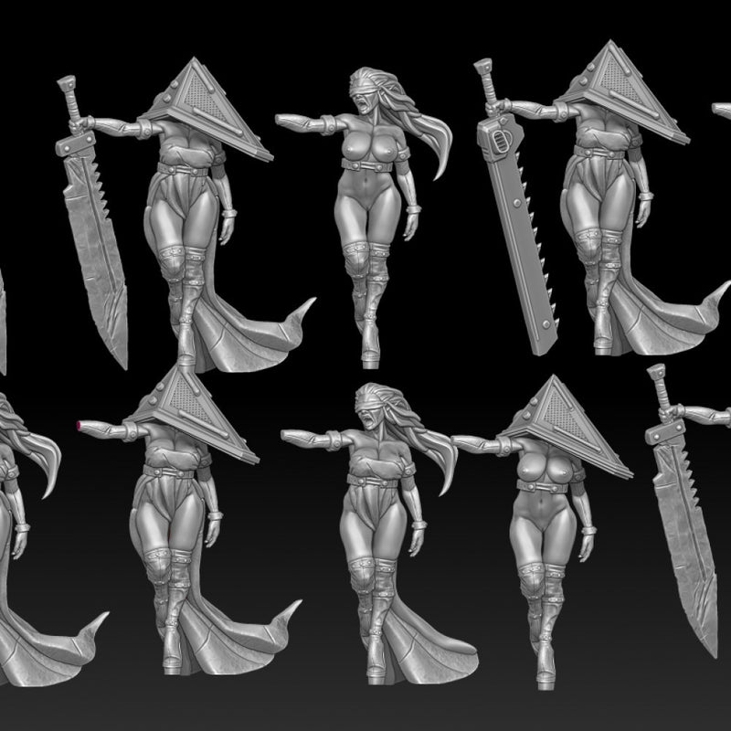 NSFW | The Repented | Fantasy Pin-Up Miniature | Gaz Minis TabletopXtra