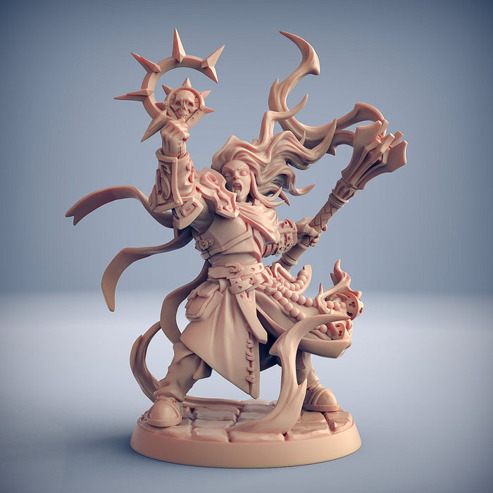 Agata Pillar of Faith | Requiem Brotherhood | Fantasy D&D Miniature | Artisan Guild