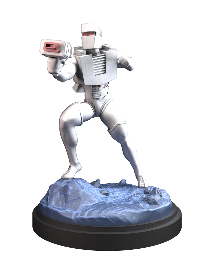 Chrome Alone | Heroes | Sci-Fi Miniature | C27 Studio
