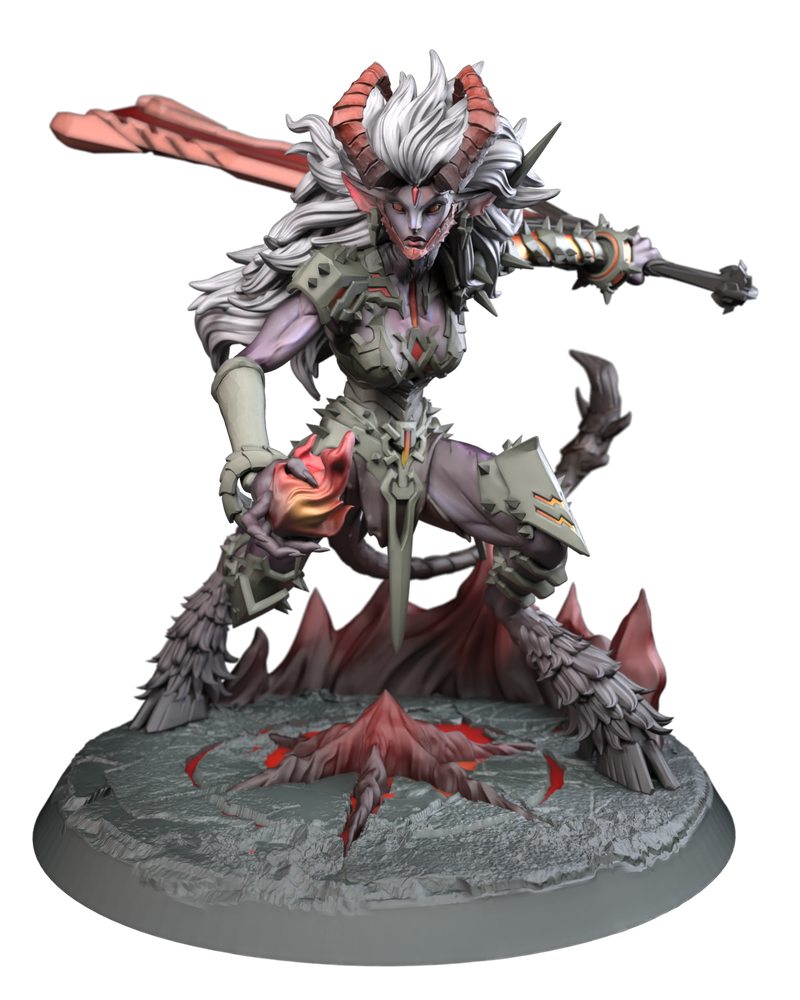 Limbo Warden Demon Form | Heroes | Sci-Fi Miniature | C27 Studio