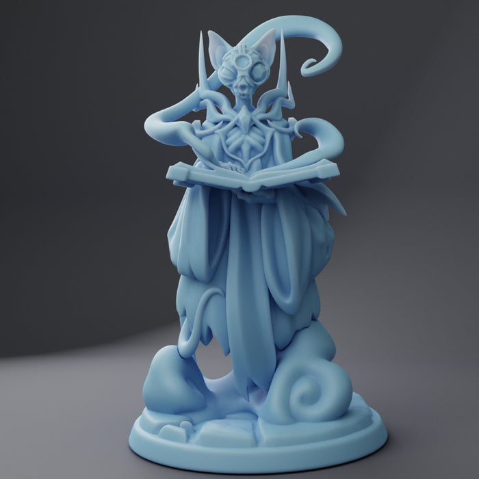 Cat Lich | Lv 99 Boss Monsters | Fantasy Miniature | Twin Goddess Miniatures
